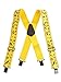 Produktbild kwb Hosenträger, elastisch, Länge 100 cm, Breite 5,1 cm maßbandträger, hosenträger herren, Länge nach Dehnung: 160 cm