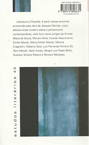 Jacques Derrida: Entreatos de Leitura e Literatura: 45