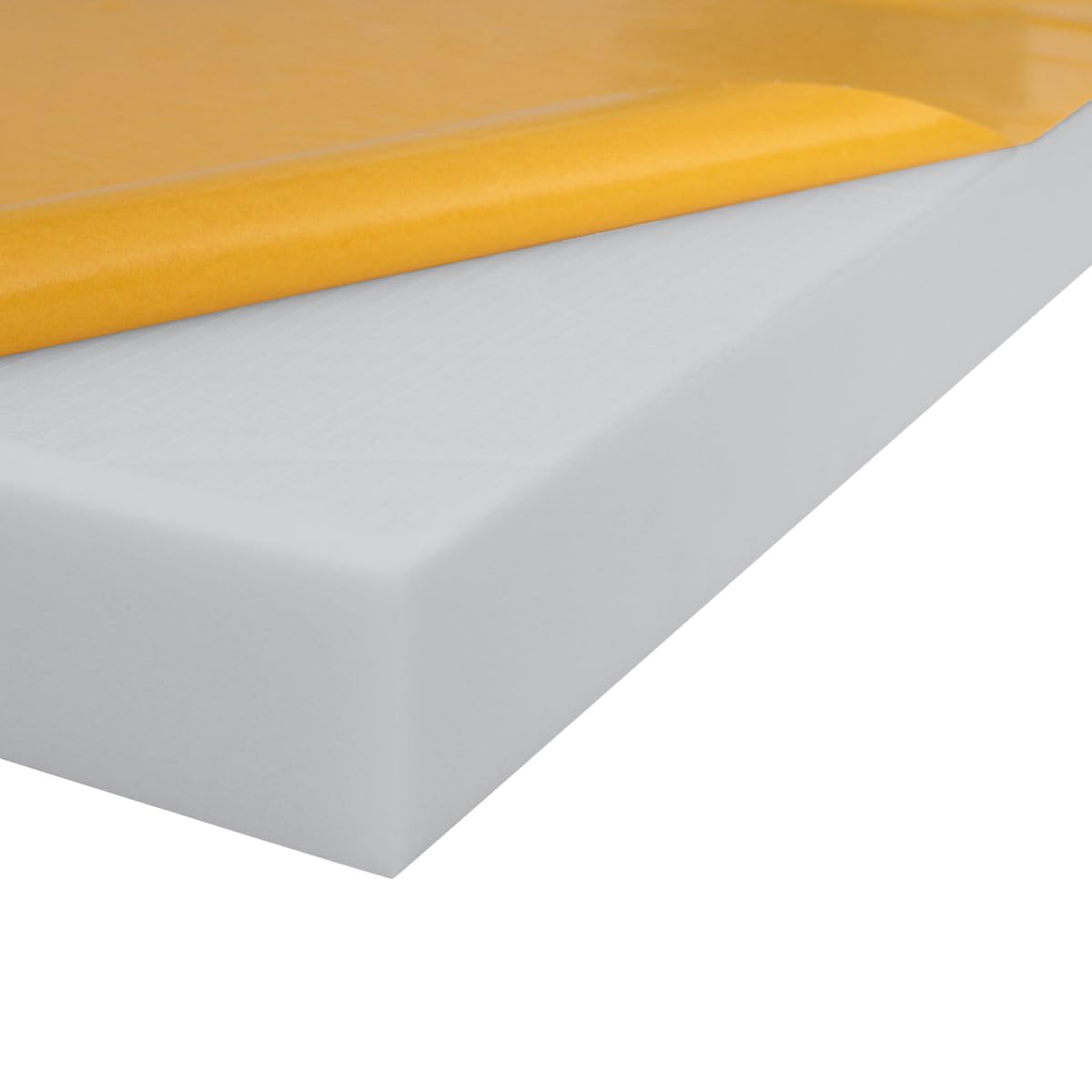 Quiet Please Schallabsorber Basotect® 100x50x10cm hellgrau selbstklebend Schallschutz Schalldämmung für Wand und Decke