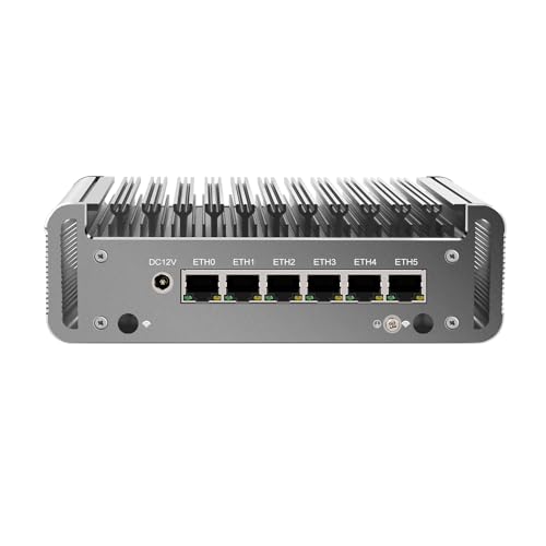 Micro Firewall Appliance, Mini PC, PFSense, OPNsense, VPN, Router PC, I5 1135G7, RJ17, AES-NI, 6 x �C���e�� 2.5GbE I226-V LAN, COM, 