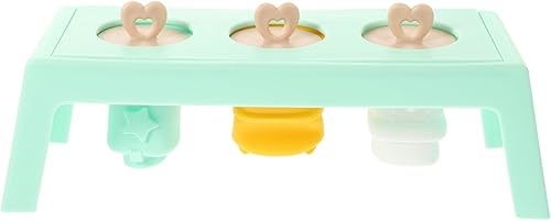 NAMOARLY Molde de silicona de dibujos animados, moldes para paletas de hielo, molde de silicona para hielo, moldes de silicona para paletas de