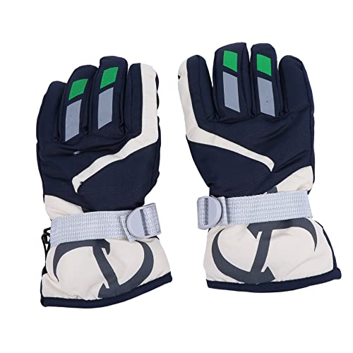 BIUDECO 1 Par Luvas Motocross Luva De Inverno Infantil Luva De Ciclismo Trenó De Snowboard Para Cria