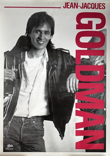 Affiche Jean-Jacques Goldman 61X86Cm revivre les souvenirs des grands succès