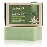 Labnatur CBD Naturseife 100g mit Kaltpressölen aus Hanf, Kokosnuss und Olive - Feuchtigkeits- und...