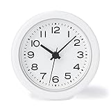 無印良品 アナログバスクロック MJ‐BC2 12046745 白 幅8.6×奥行き4.0×高さ8.6cm