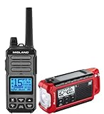 5 Watts of Power: Maximize two-way Midland radio range and transform transmission quality for your walkie talkie. Heavy Duty: IP67 waterproof and dustproof to withstand all the elements like rain and dust, making this walkie talkies long range device...