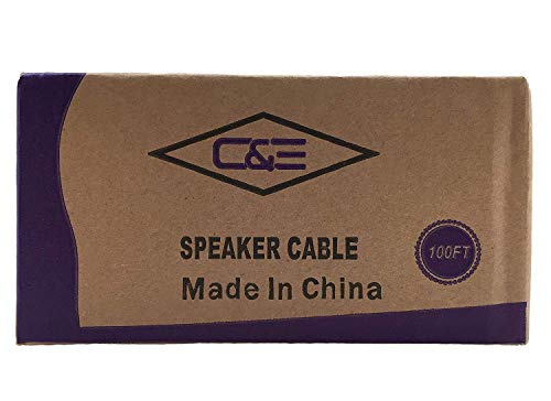 100 Feet 12AWG Enhanced Loud Oxygen-Free Copper Speaker Wire Cable, CNE62270 - Thumbnail 3