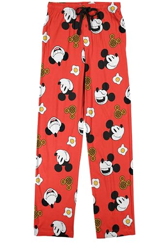 Disney Mickey Mouse Character Print Men's 2-Pack Pajama Set4