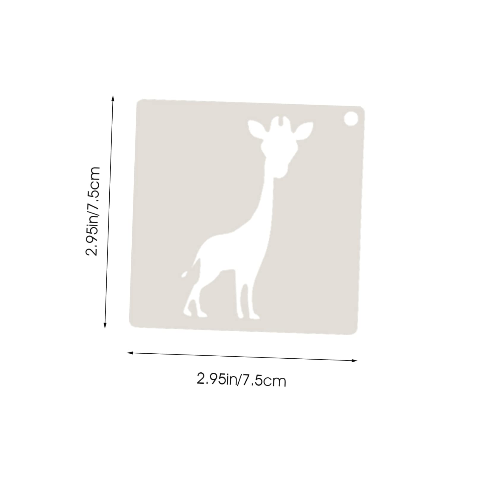 SHINEOFI 2 Set Modello di Pittura Stencil di Disegno Pittura A Stampino per Animals Plasil Stencil di Pittura A Parete Modelli di Arte Murale L'animale Domestico Bianca 120 Fogli*2
