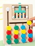 labyrinth holz kugel KINDERFREUNDLICHES DESIGN - Wir legen Wert auf Sicherheit: Hergestellt aus natürlichen, ungiftigen Materialien mit abgerundeten Ecken und ohne scharfe Kanten, können Kinder sicher spielen.