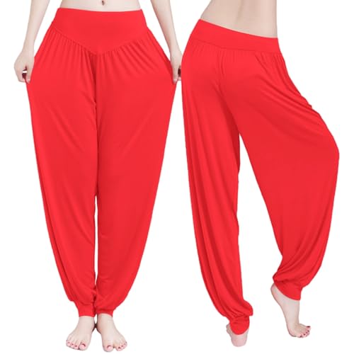 Pantalon de yoga harem contre l'inconfort vêtement fluide décontracté