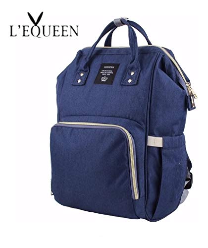 Bolsa Mochila Maternidade Azul Marinho