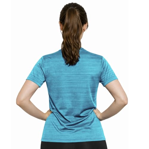 Image of NINQ Women's Loose Fit T-Shirt | Half Sleeve Round Neck Sports Wear for Gym, Running, Yoga, Workout & Casual Everyday Comfort
