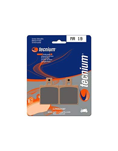 Plaquettes de frein TECNIUM MR19 métal fritté pour stopper le manque de mordant sous la pluie