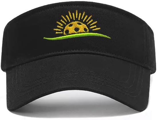 Embroidered Adjustable Pickleball Visor, Pickleball Sports Hat for Men Women,Gifts for Pickleball Lovers