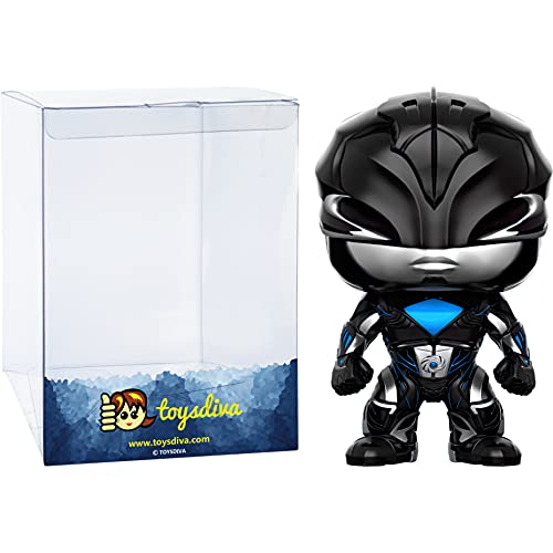 Black Ranger: Fun Ko P O P ! Movies Vinyl Figurine Bundle With 1 Compatible 'Toysdiva' Graphic Protector (396 - 12342 - B)