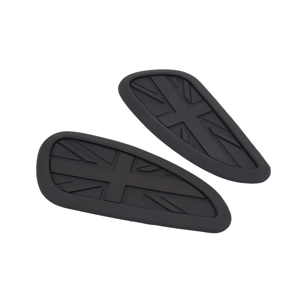 Grip de réservoir moto antidérapant avec autocollants de protection latérale de genou