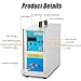 JIANGYUXINLI 15KW Induction Forge High Frequency Induction Heater Furnace, 110V/220V Inductions Brazing, 30-100KHZ Heat Melting Welding Quenching Annealing Brazing Metal, with Two Coils