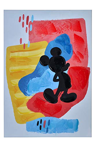 Mickey Mouse Clubhouse Kids Canvas Wall Art Decor | Disney Movie & Tv Show Room Artwork For Childrens Playroom Or Baby Nursery | 13X19 Cute Painting Like Fan Art Poster For Boys & Girls Bedroom Walls #TOP2