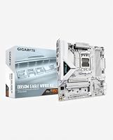 GIGABYTE B850M Eagle WIFI6E Ice AMD AM5 mATX Motherboard, unterstützt AMD Ryzen 9000/8000/7000 Serie, DDR5, 8+2+2 Power Phase, 2X M.2, PCIe 5.0, USB-C, WIFI6E, 2.5GbE LAN, EZ-Latch, 3 Jahre Garantie – Ansicht 6