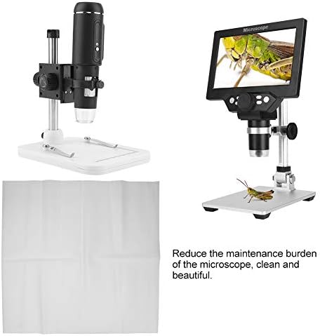 Microscope Dust Cover 480x490mm Protective Clear Plastic for Stereo Microscopes Lab Equipment Accessory