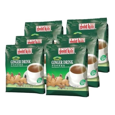 Ginger Drink -Gold Kili 120 Sachets Packed in 6 Bags Cover