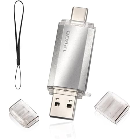 Clé USB 128Go 2 en 1 lUCKGOOD886 Cover