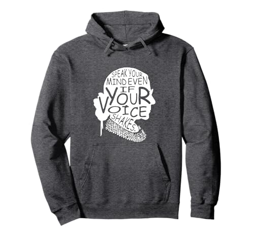 RBG Ruth Bader Ginsburg Feminist Political Gift Pullover Hoodie