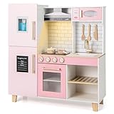 Apprenez à Ranger : Avec ses étagères ouvertes, ses 3 crochets de suspension et ses grands espaces de rangement derrière l’aire de jeu, notre ensemble de cuisine de jeu sert également de solution de rangement pour les ustensiles de jeu ou les aliments. En encourageant les enfants à ranger en jouant, ils peuvent apprendre à garder leur aire de jeu organisée et à développer de bonnes habitudes dès leur plus jeune âge.