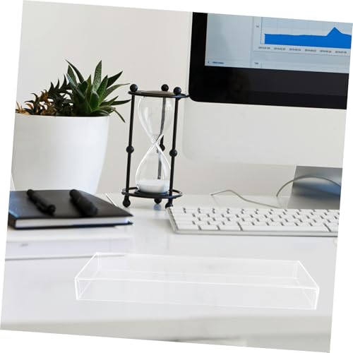 Cubierta teclado acrílico transparente para protector antipolvo de computadora 7