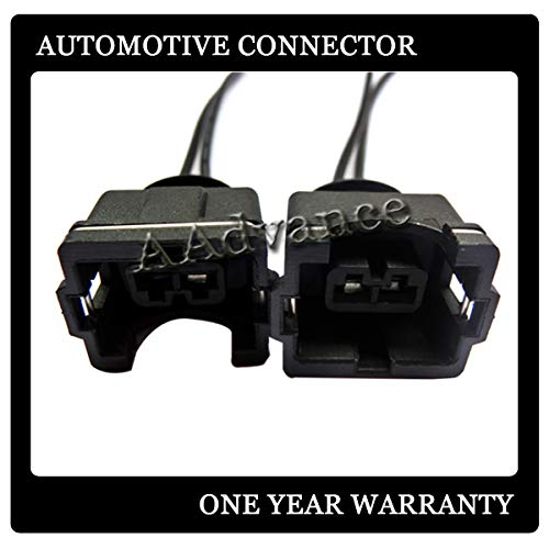Automobile Parts Supplies Cables Adapters Sockets EV1 Fuel Injector Pigtail with 15CM Wiring