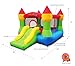 Bounceland Bounce House Castle with Basketball Hoop Inflatable Bouncer, Fun Slide, Safe Entrance Opening, UL Certified Strong Blower Included, 12 ft x 9 ft x 7 ft H