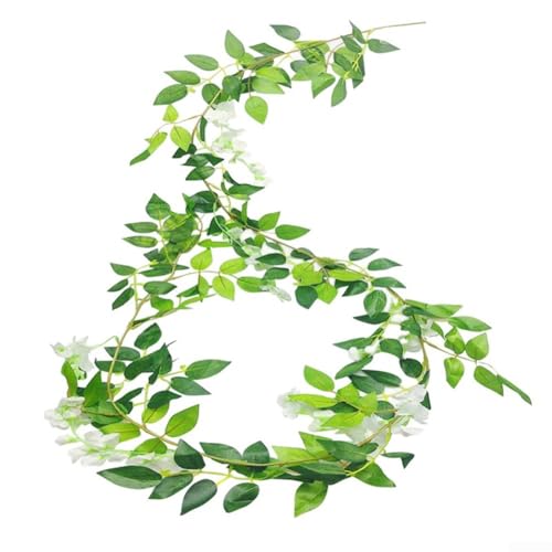 Charming Silk Wisteria Vine Garland for Home and Event Decoration, Design for Lasting Use