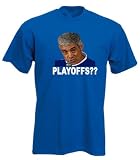 ConeMabel Jim Mora Playoffs Shirt T-Shirt Adult Large Blue