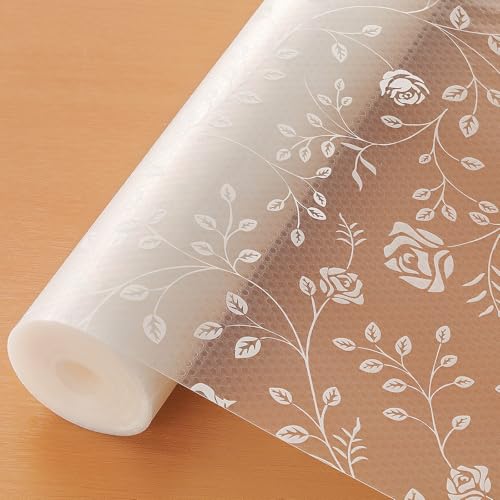 Image of Cooyes Shelf Liner - Premium Cabinet Liner for Kitchen - Non-Slip Shelf Liners for Kitchen Cabinets - Waterproof Shelf Liner with Modern Pattern - Durable EVA Cabinet Liners for Shelves