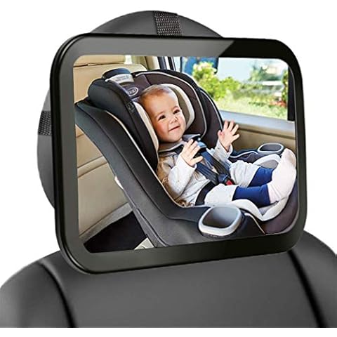 Soontrans Espejo Coche Bebe para Asientos Traseros Cover