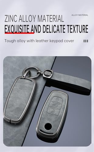 Funda para llave de coche VW Phildeon 2016 a 2021 carcasa protectora gris 6
