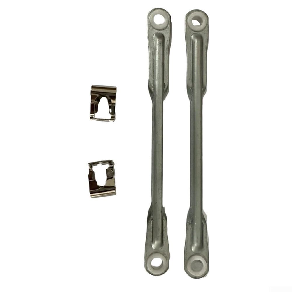Kit di riparazione per tiranteria del tergicristalli per FIAT PUNTO 1999-2006, set di aste di spinta per meccanismo del tergicristallo con connettori in metallo e clip di ricambio diretto