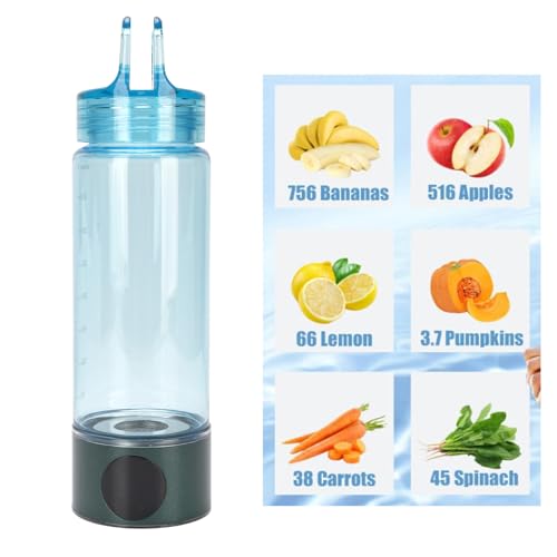 Bouteille d'hydrogène 400ml à double chambre H2 13000 ppb - 6