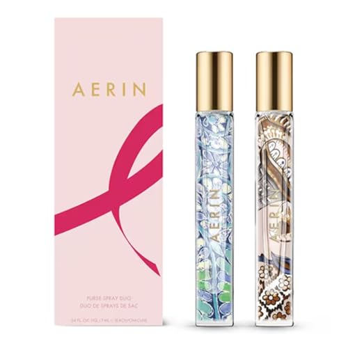 Aerin Fragrance Collection Purse Spray Duo - Includes Mediterranean Honeysuckle and Amber Musk