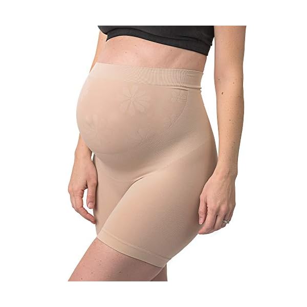 Belevation Frauen Schwangerschafts-Shapewear Mitte Oberschenkel Pettipant