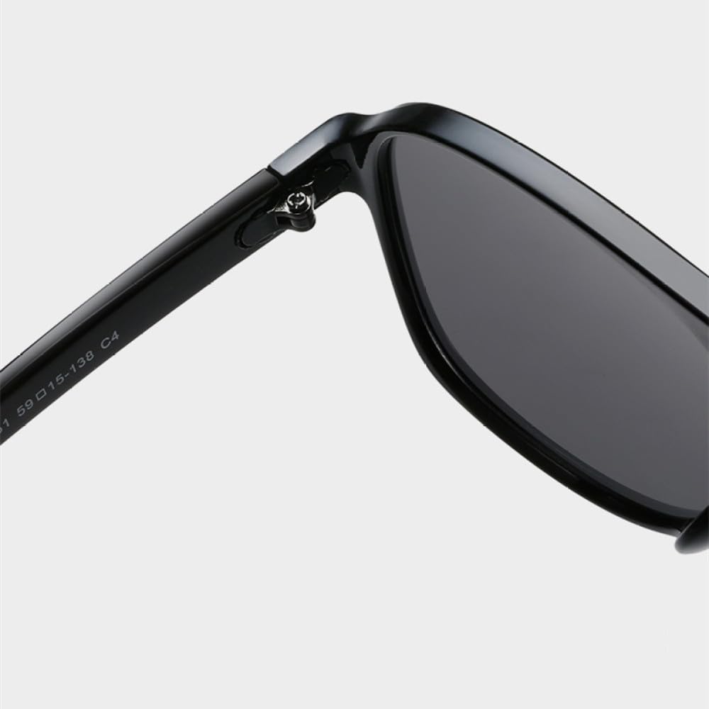 Klassische übergroße Sonnenbrille für Damen, Retro, Vintage, Doppelsteg, große Sonnenschutzbrille, Unisex, gelbe Fahrbrille