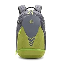 Lightweight 35L Athletic Basketball Backpack,Multifunctional Leisure Sports Gym Backpack with Bottom Ball Compartment Fit Volleyball Football Ball