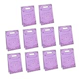 Generisch 10 Stücke Verpackung Tasche Taschen Lavendel Party Favors Tasche Lila Papier