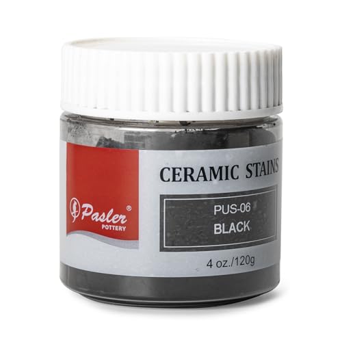 Pasler Ceramic Stains, 4 fl oz, Black
