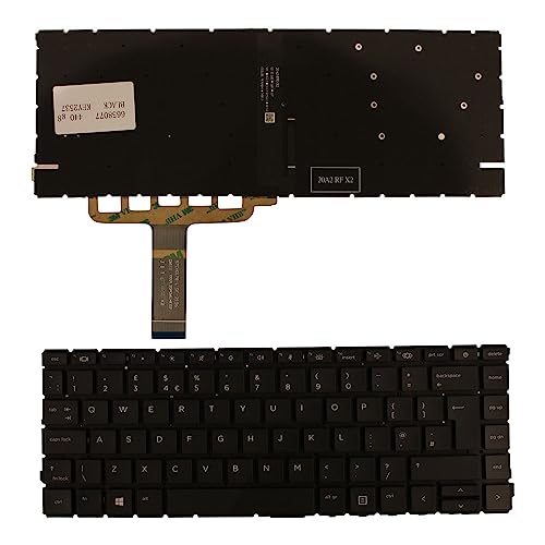 Réparer clavier HP ProBook 440 G8 rétro-éclairé noir pour ordinateur
