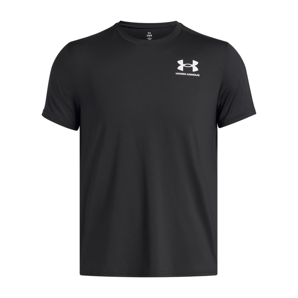 Under Armour Męski Dopasowana Koszulka Heatgear, Black