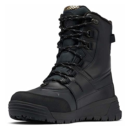 Image of Columbia Bugaboot Celsius Plus Shoes for Men - Round Toe Silhouette with Lace-Up Closure, Sturdy and Durable Shoes