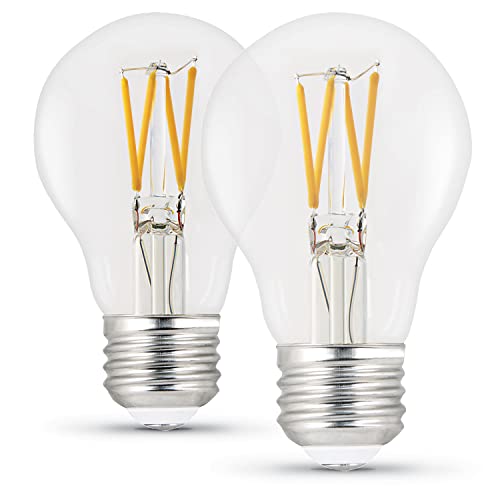 Feit Electric LED A19 Medium Base Light Bulb - 40W Equivalent - 15 Year Life - 450 Lumen - 2700K Soft White - Dimmable | 2-Pack #1