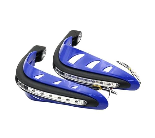 Moto Protège-Mains Protège-Mains De Moto, Guidon, Protection des Mains avec Lumières LED, Protège-Mains De Moteur, Accessoires De Protection des Mains De...